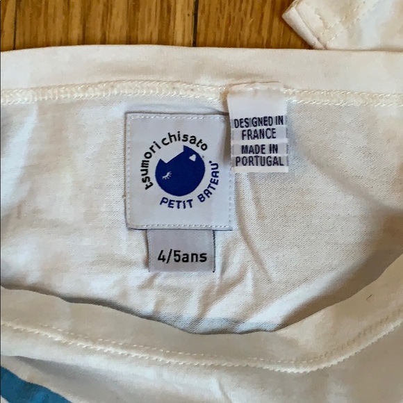 Girls Petit Bateau dress and leggings, sz 4! - Picture 4 of 7